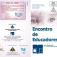 Folder concebendo a idéia do nascimento e/ou renascimento do saber, do conhecimento. O evento visa a troca de experiências, informações...
