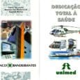 Feira Hospitalar em Minas Gerais: Hospital Minas 97 – Minascentro. Folder feito para o então cliente da agência de publicidade...