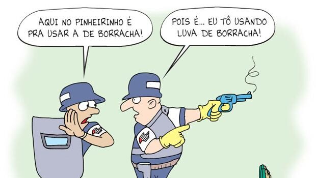 A reintegração de posse do Pinheirinho gerou pancadaria e muita polêmica. Muitos dizem que houve truculência excessiva da polícia. Divirta-se...