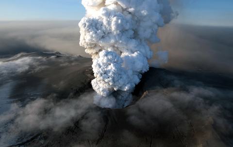 Eyjafjallajokull-cratera