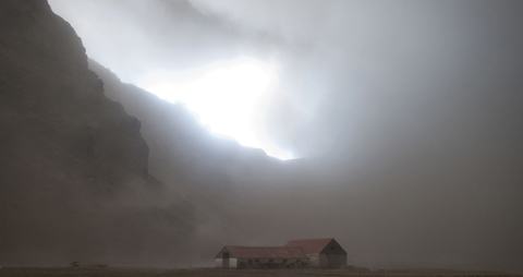 Eyjafjallajokull-fazenda