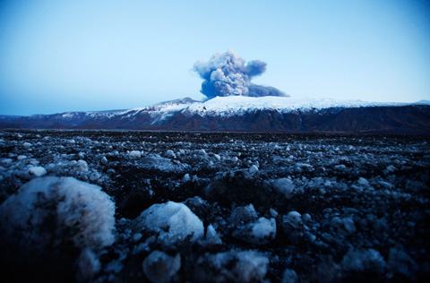 Eyjafjallajokull-gelo