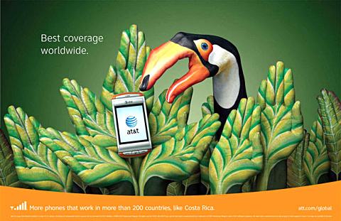 Guido Daniele em campanha da BBDO para a AT&T