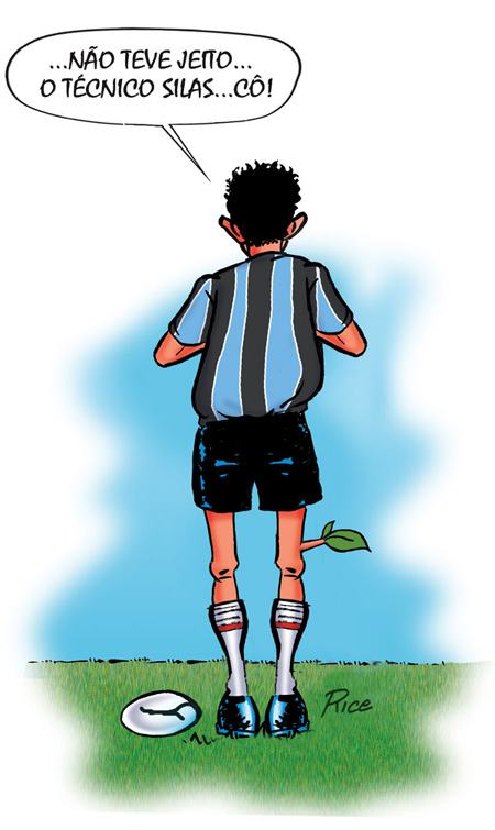 Charge Grêmio Rice