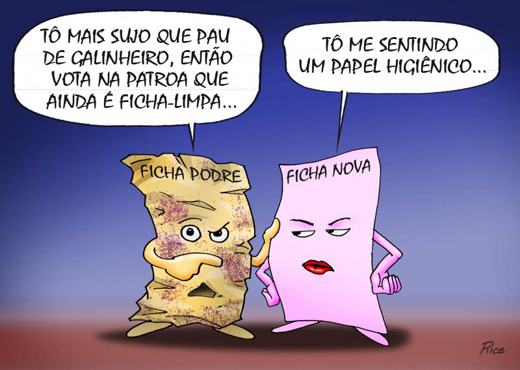 Charge “Projeto” ficha limpa II Rice