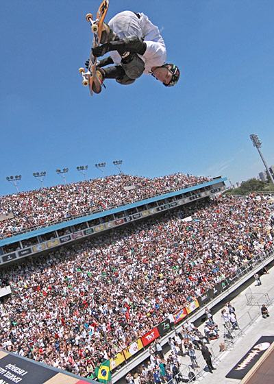 Skate é o esporte mais praticado no Brasil depois do futebol