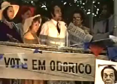 O Bem Amado: discurso de Odorico Paraguaçu para prefeito em 1973