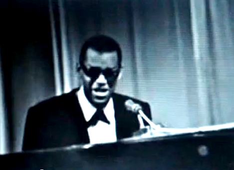 Apresentação sensacional de Ray Charles na TV Excelsior em 1963