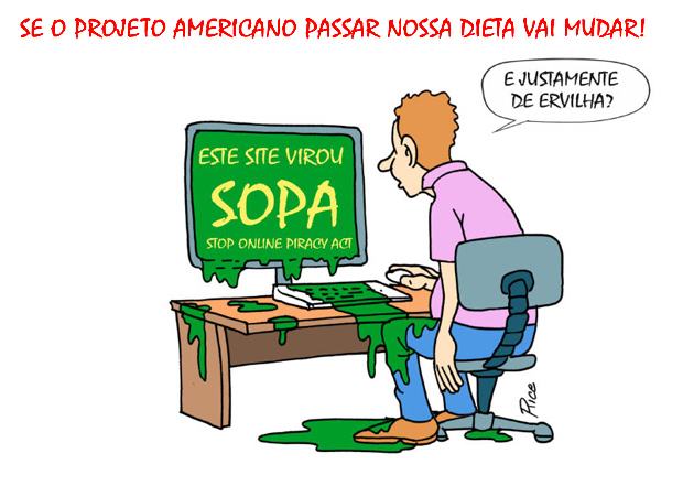 Lei de censura na internet: não é sopa não